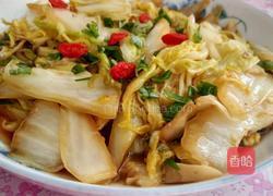 家常白菜的做法图解3