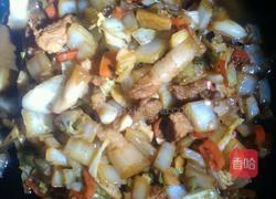白菜炒肉丝的做法图解3