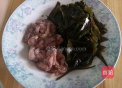 海带丝炒肉丝的做法图解2