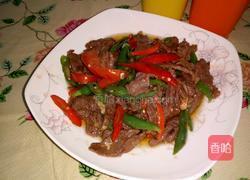 小炒牛肉的做法图解8