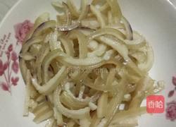 木耳炒猪皮的做法图解3