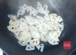 辣椒炒藕的做法图解4