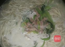 青菜肉丝面的做法图解11