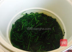 老醋菠菜花生米的做法图解7