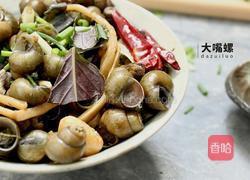紫苏炒石螺丨大嘴螺的做法图解14