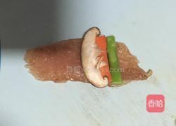 培根鸡肉芦笋卷的做法图解5