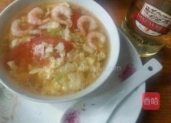 北极虾番茄蛋汤的做法图解6