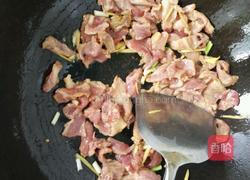 豆角炒肉片的做法图解6