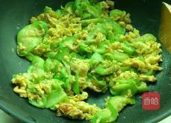 角瓜炒蛋的做法图解12