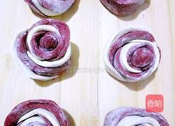 双色玫瑰花馒头的做法图解19