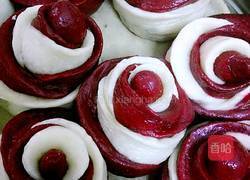 双色玫瑰花馒头的做法图解21