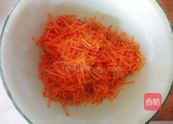 素炸胡萝卜丸子的做法图解3