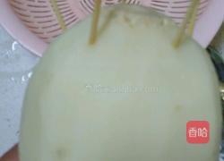 清香四溢桂花糯米藕的做法图解3
