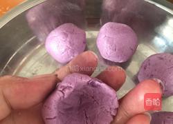 椰蓉紫薯球的做法图解7