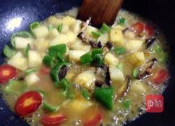 素咖喱炒刀削面的做法图解7