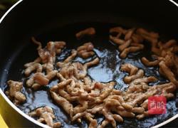 蒜薹炒肉丝的做法图解4