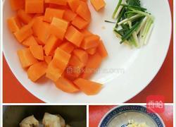 胡萝卜烧豆泡的做法图解1