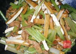 芹菜香干肉丝的做法图解8