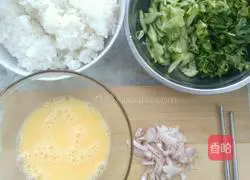 Vegetable fried rice recipe illustration 2