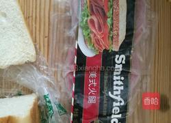 火腿鸡蛋三明治的做法图解6
