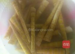麻辣竹笋条的做法图解2