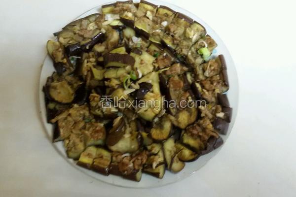 烤箱糖尿病和便秘者吃的肉末茄子