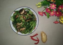 香菇炒青菜