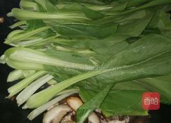 香菇炒青菜的做法图解5
