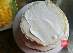 生日蛋糕处女作（丫头生日快乐）的做法图解4