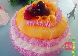 生日蛋糕处女作（丫头生日快乐）的做法图解18