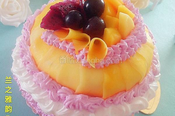 生日蛋糕处女作(丫头生日快乐)