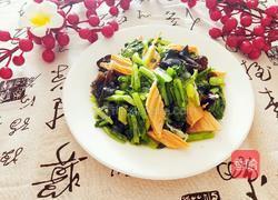 素炒小白菜的做法图解9