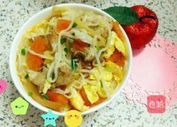 番茄炒蛋排骨汤面的做法图解9