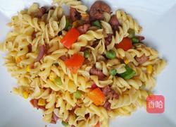 杂蔬牛肉意面的做法图解4