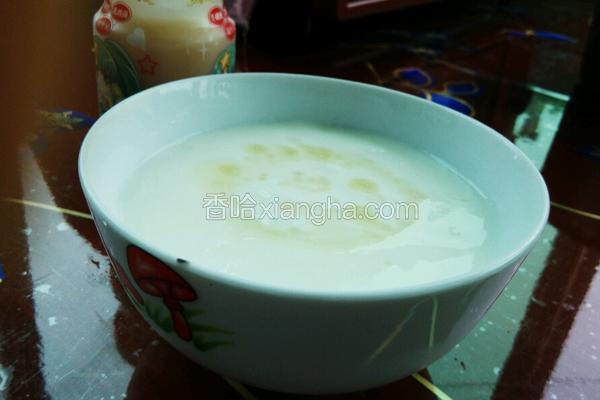 鲜奶版自制酸奶