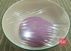 紫薯玫瑰花馒头的做法图解7