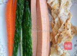 五彩饭卷的做法图解2