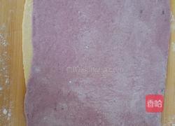 南瓜紫薯卷的做法图解9