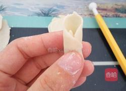 栀子花(面粉制品)的做法图解6