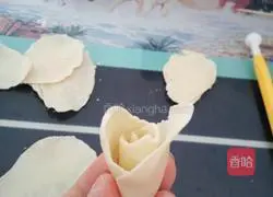 栀子花(面粉制品)的做法图解8