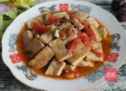 西红柿炒豆腐的做法图解7