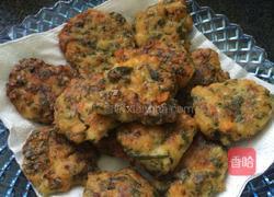 蔬菜虾仁饼的做法图解5