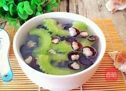 沙蛎苦瓜汤的做法图解6