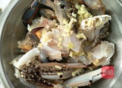 鸭蛋黄焗梭子蟹的做法图解4