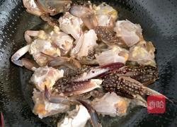 鸭蛋黄焗梭子蟹的做法图解7