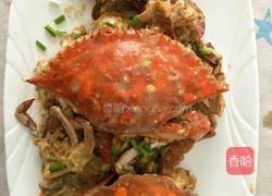 鸭蛋黄焗梭子蟹的做法图解11