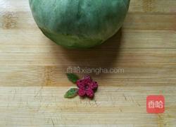 蜂蜜火龙果饭团的做法图解6