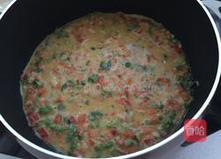 鸡蛋蔬菜卷饼的做法图解4