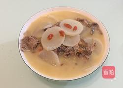 鸭架萝卜汤的做法图解1