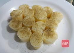 蝦仁玉子豆腐拌西蘭花的做法图解2